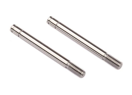 Shock shafts steel chrome finish (32mm) (2)