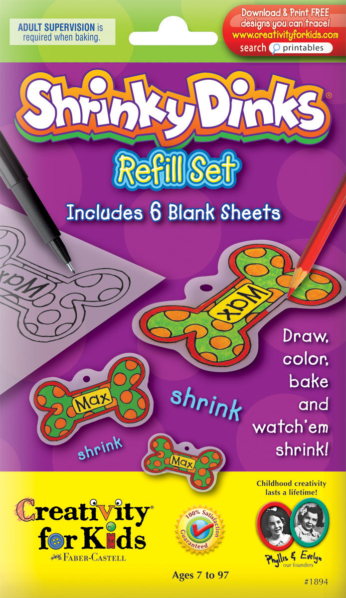 Shrinky Dinks Refill Set-