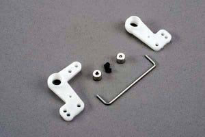 Bellcranks (L&R)/ 1.5mm wire draglink/ 1.5mm set screw collars (2)