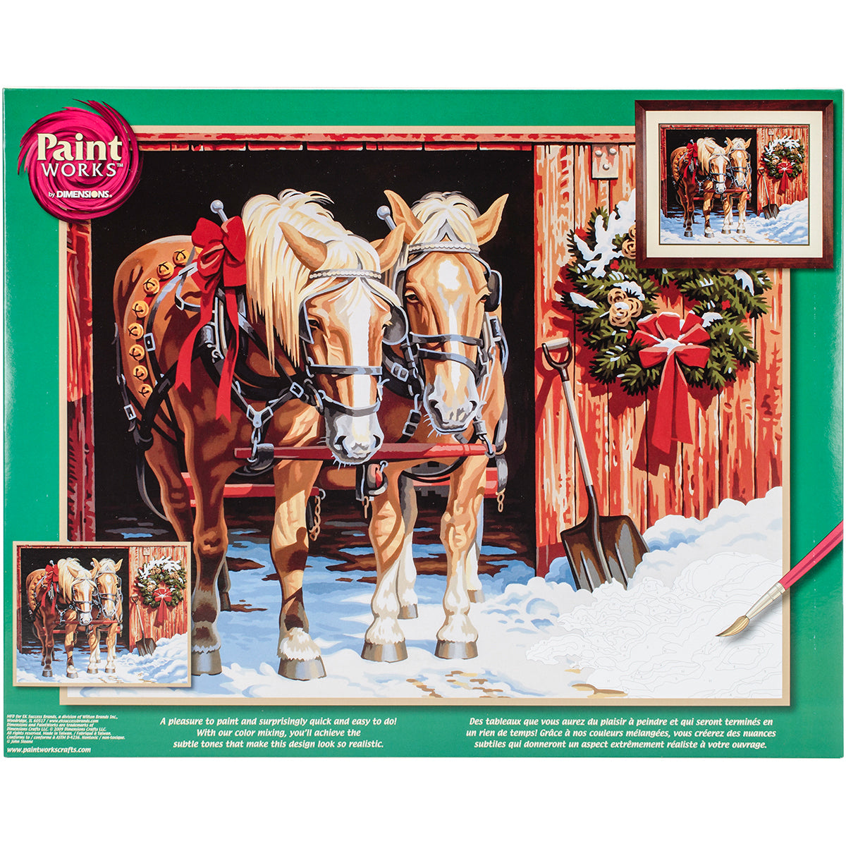 Paint Works Paint By Number Kit 20"X16"-Ready For The Ride