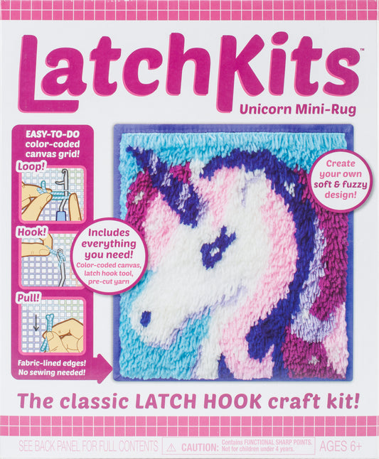 Latch Kit Mini Rug-Unicorn
