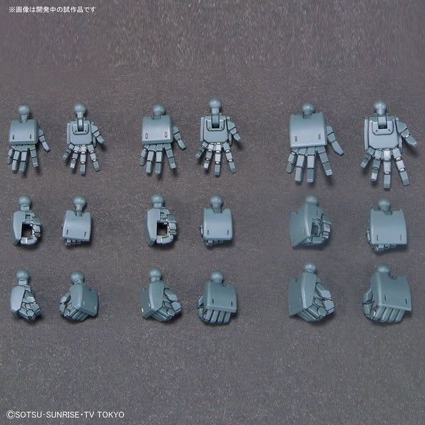 #43 Build Hands (square) L,M,S HGBC 1/144 Model Kit, from Gundam Build Divers