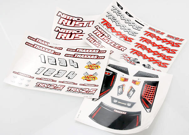 Decal sheets Nitro Rustler