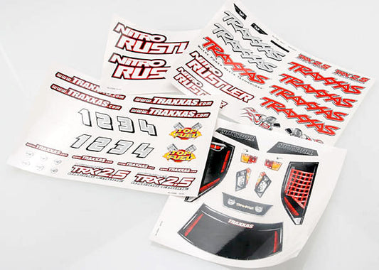 Decal sheets Nitro Rustler
