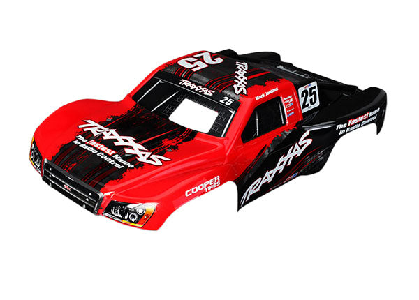Body Nitro Slash #25 Mark Jenkins (painted decals applied)