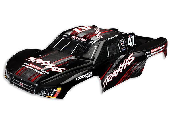 Body Nitro Slash #47 Mike Jenkins (painted decals applied)
