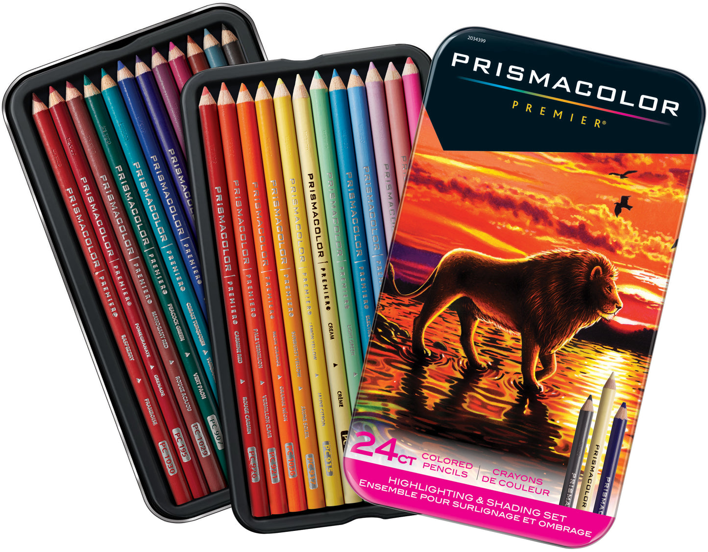 Prismacolor Highlighting & Shading Colored Pencil Set 24/Pkg-