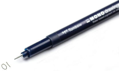 Tombow MONO Drawing Pen 0.1mm Tip-Black