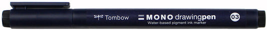 Tombow MONO Drawing Pen 0.3mm Tip-Black