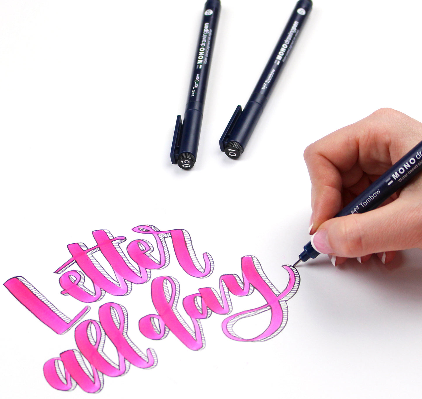 Tombow MONO Drawing Pen 0.3mm Tip-Black