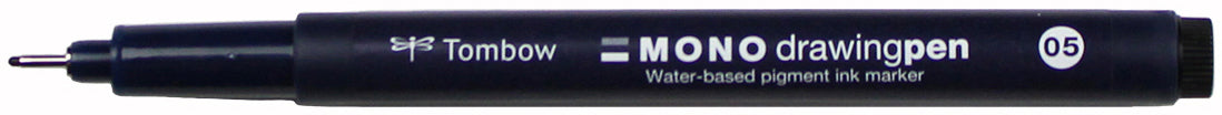 Tombow MONO Drawing Pen 0.5mm Tip-Black