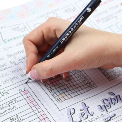 Tombow MONO Drawing Pen 0.5mm Tip-Black