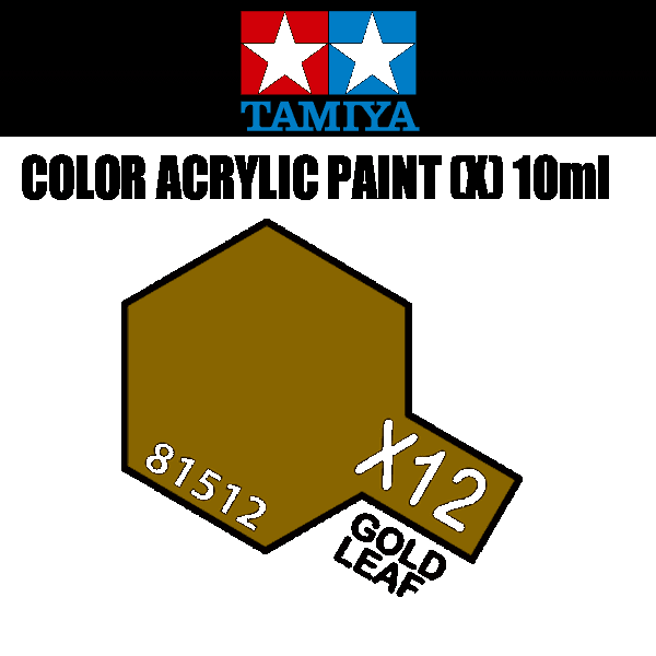 Acrylic Mini X-12 Gold Leaf Paint