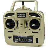 4YF 4-Channel 2.4GHz FHSS Stick Radio System w/R2004GF