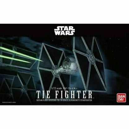 Tie Fighter "Star Wars", Bandai Star Wars 1/72 Plastic