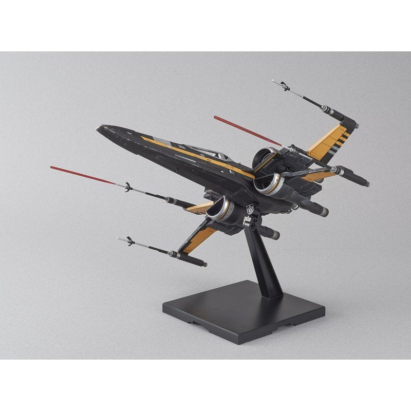Poe's Boosted X-Wing "Star Wars" Bandai Star Wars 1/72 Plastic Model