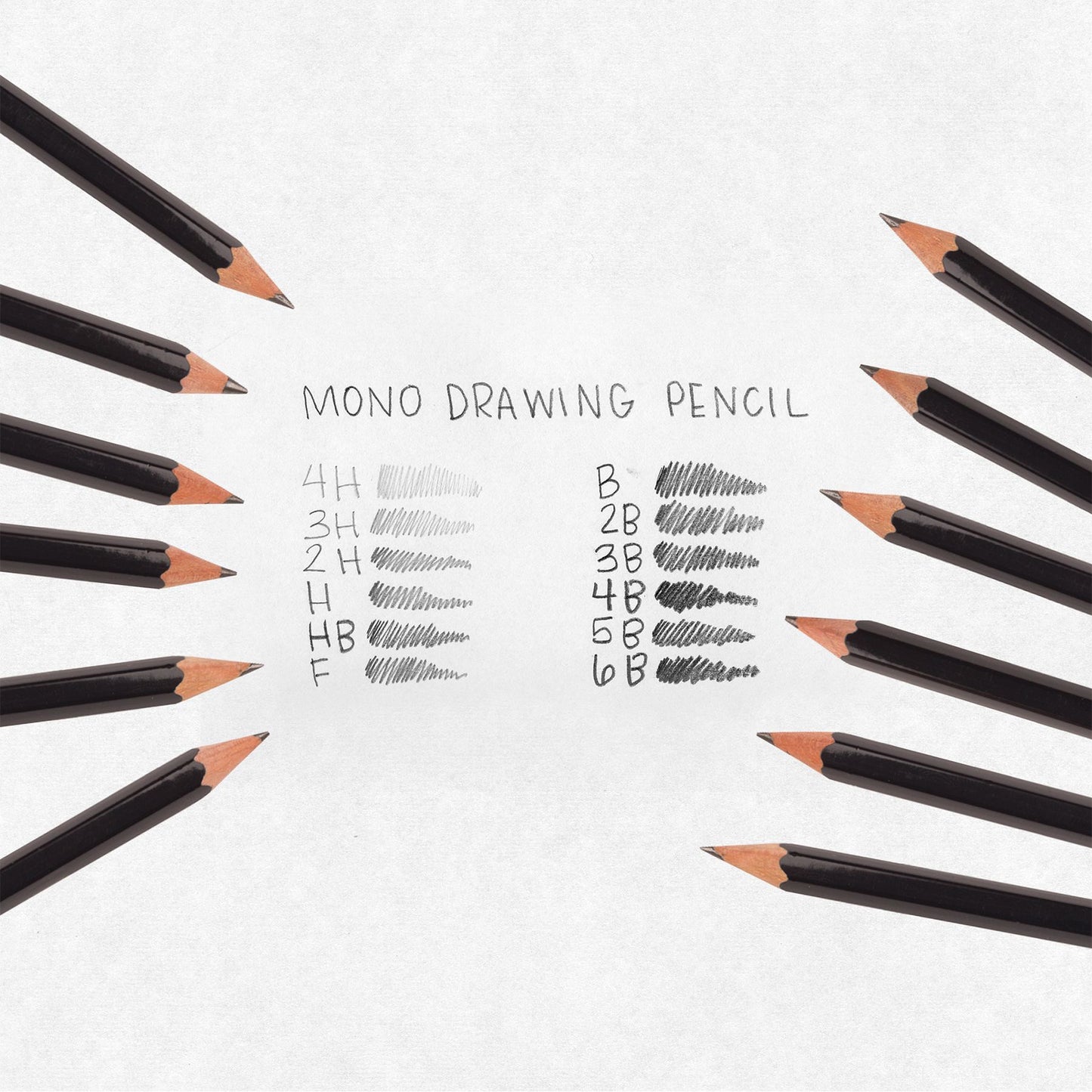 Tombow Professional Drawing Pencils 12/Pkg-