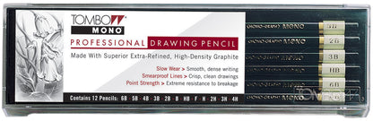 Tombow Professional Drawing Pencils 12/Pkg-