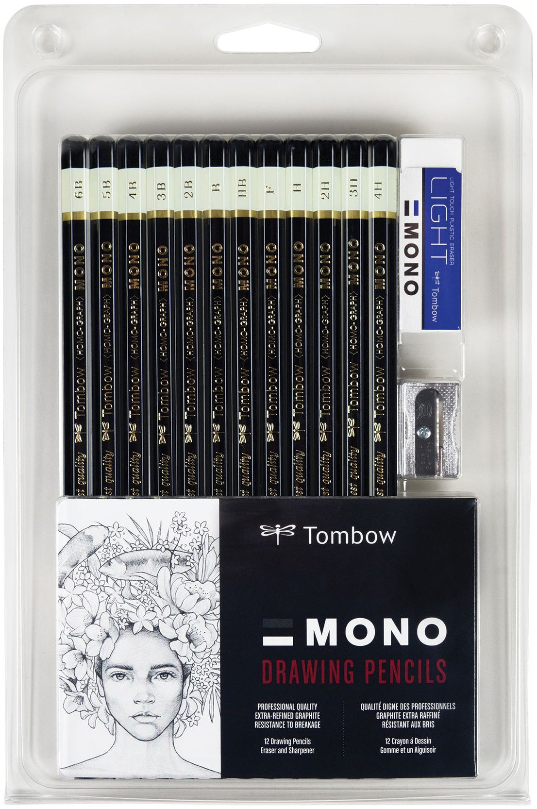 Tombow Professional Drawing Pencils 12/Pkg-