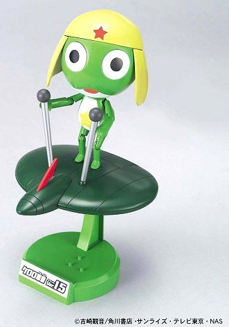 Bandai Keroro Gunso 1/6 "Sgt. Frog" Plastic Model Kit (Version 1.5) w/Flying Board