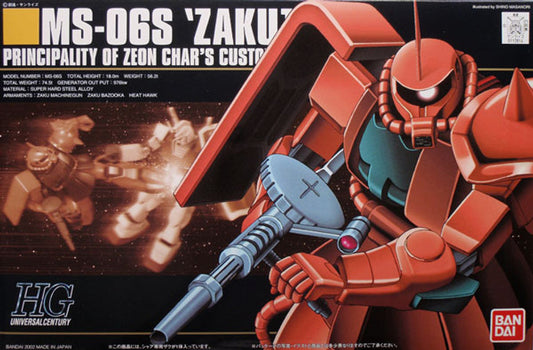 1/144 HGUC MS-06S ZAKU-II