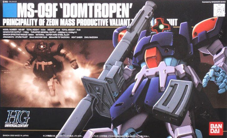 17 MS-09F Dom Tropen Gundam 0083 HGUC