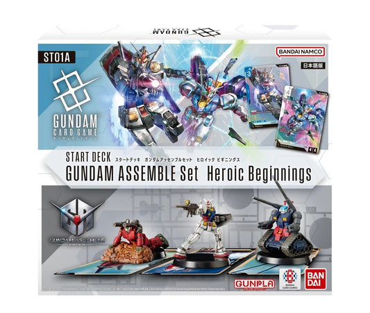 Gundam Card Game - [ST01A] Gundam Assemble Starter Set "Heroic Beginnings" (Japanese)