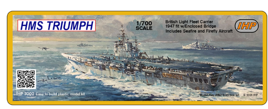 1:700 HMS TRIUMPH 1947