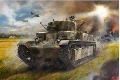 5064 T-28 Soviet Medium Tank snap