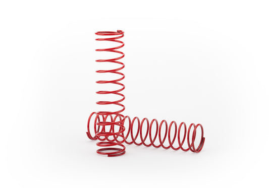 Springs red (for Big Bore shocks) (2.5 rate) (2)