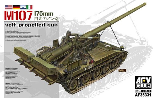 M107 175 mm Self-propelled Gun AFV Club | No. AF35331 | 1:35
