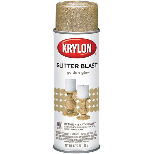 Glitter Blast Aerosol Spray 5.75oz-Golden Glow