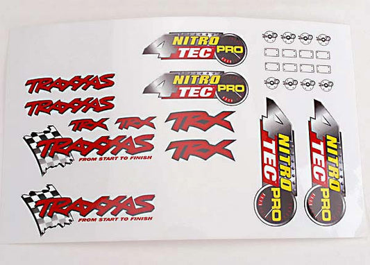 Decal sheet Nitro 4-Tec Pro