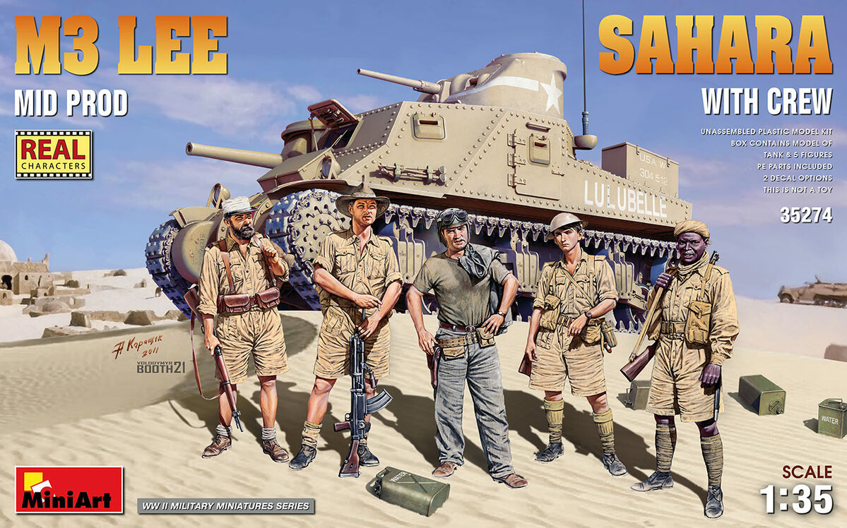 M3 Lee "Sahara" Mid Prod, with crew 35274