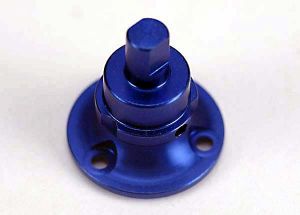 Blue-anodized aluminum differential output shaft (non-adjustment side)