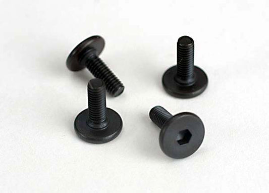 Screws 3x10mm flat-head machine (hex drive) (4)