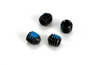 Screws set (grub) 4mm (6) (with threadlock)