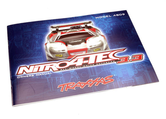 Owner's manual Nitro 4-Tec (with TRX 3.3 Racing Engine)