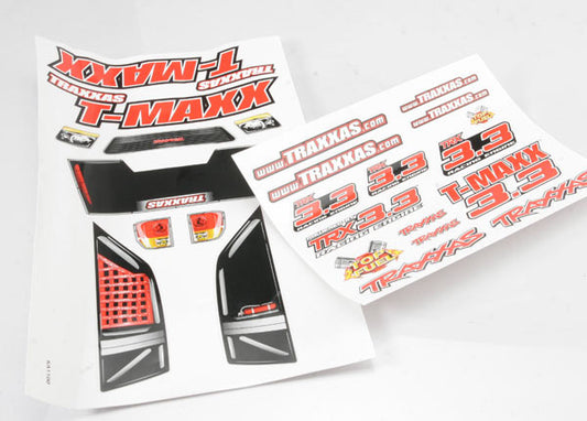 Decal sheets T-Maxx 3.3 (long wheelbase) (model 4908)