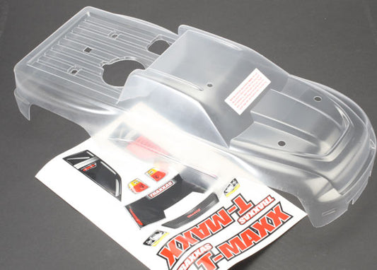 Body T-Maxx (long wheelbase) (clear requires painting)/ window lights decal sheet