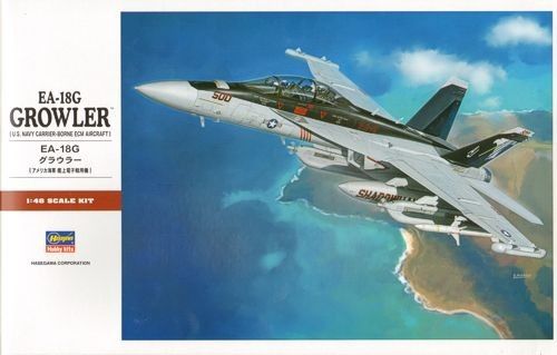 E/A-18G Growler USN ECM Aircraft 1/48 Hasegawa