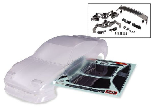 4-Tec Drift Nissan 240SX Clear Body