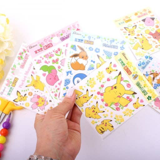 K-Wonderland - Pokemon Blossom Insta Sticker Set (3 Sheets) – Official
