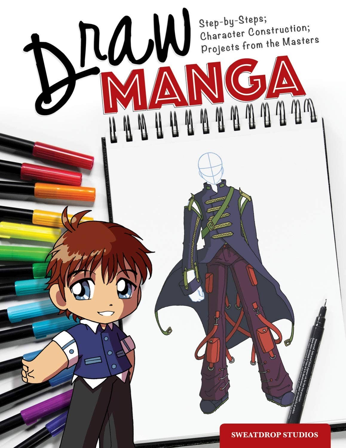 Fox Chapel Publishing - Draw Manga - Step-by-Step, Easy to Follow Directions