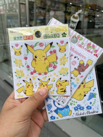 K-Wonderland - Pokemon Blossom Insta Sticker Set (3 Sheets) – Official