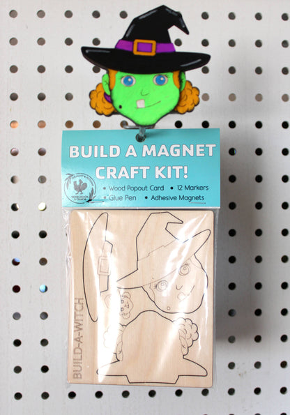 Pheasant & Needham Home Decor & Crafts - DIY Witch Magnet Kit HALLOWEEN