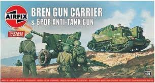 Bren Gun Carrier & 6PDR Anti-Tank Gun 1:76 Scale