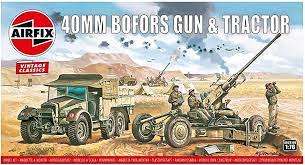 Bofors 40mm Gun & Tractor 1:76 Scale