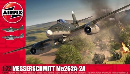 Messerschmitt ME262A-2A  1:72 Scale