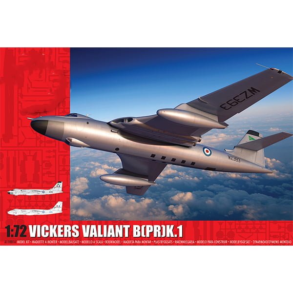 Vickers Valiant  1:72 Scale